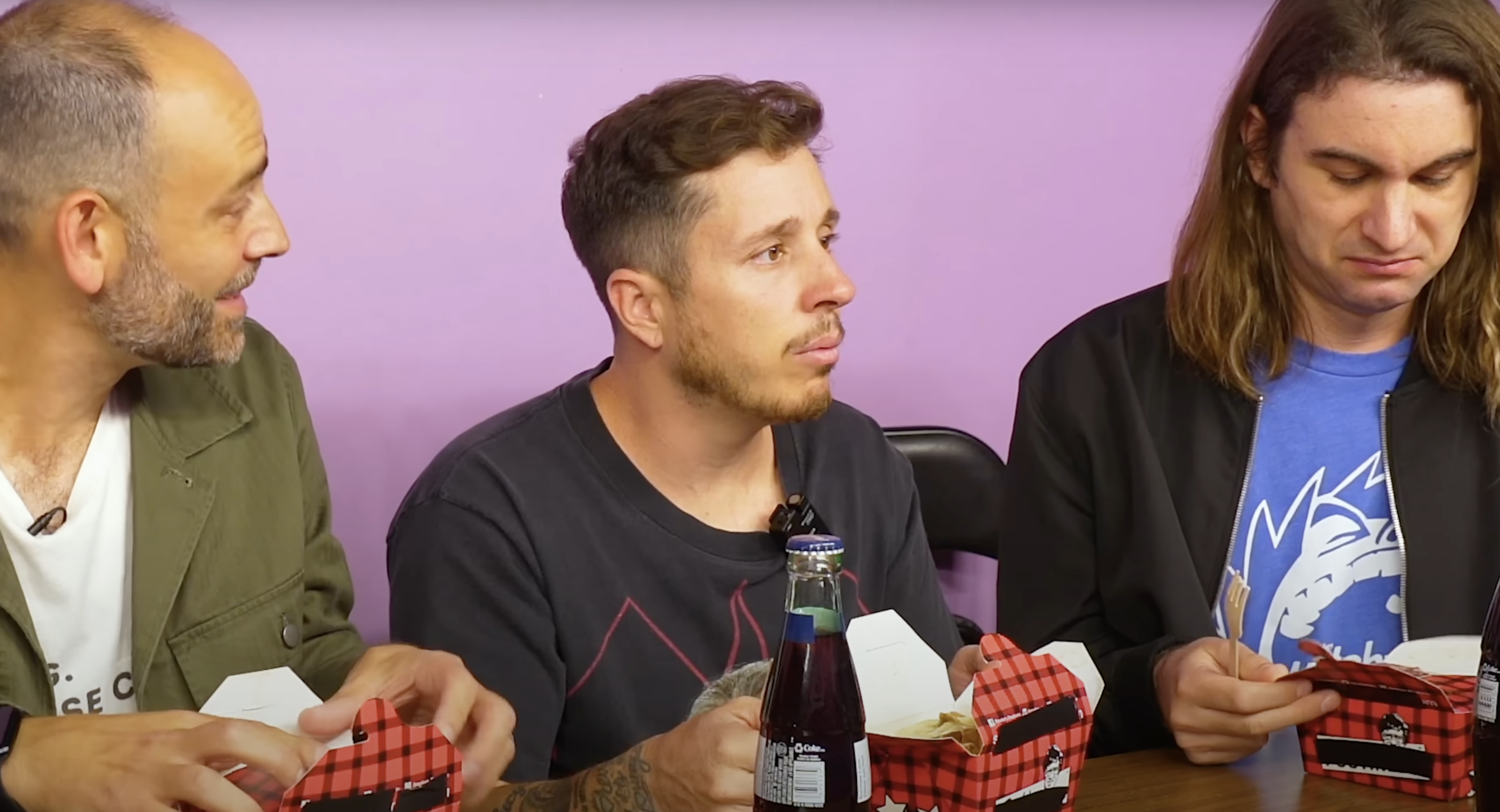 Americans try Canadian Snacks...Ketchup chips, poutine, Coffee Crisp